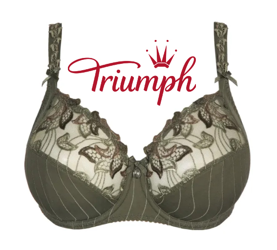 Triumph® Full Cup melltartó 3 részes💖50% kedvezménnyel✨Gyönyörű és kényelmes plus size melltartó Új stílus 2024