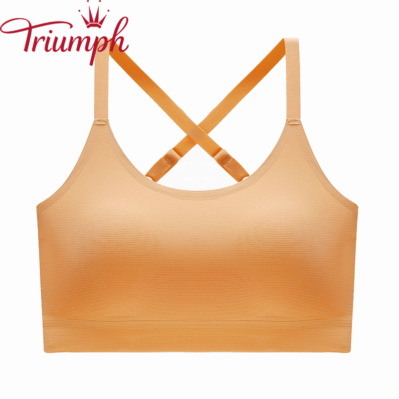 Triumph - Sutien sport subțire, din latex, fără cusături[75A-110E]
