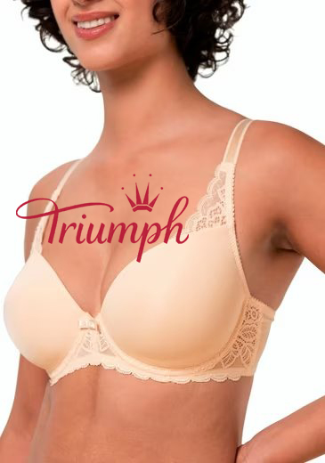 Triumph - 3 csomag (75A-120F) 💝 Varrat nélküli vezeték nélküli teljes fedésű melltartó