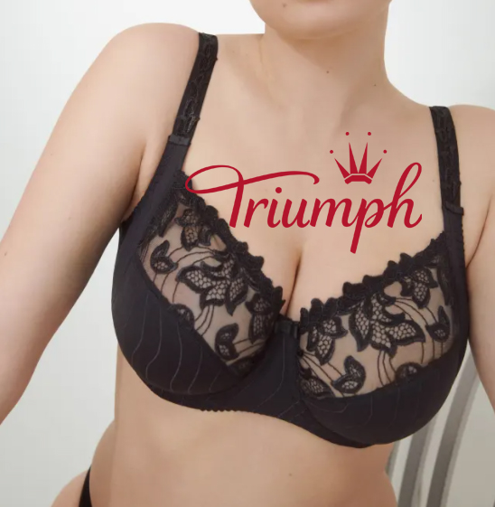Triumph® Full Cup melltartó 3 részes💖50% kedvezménnyel✨Gyönyörű és kényelmes plus size melltartó Új stílus 2024