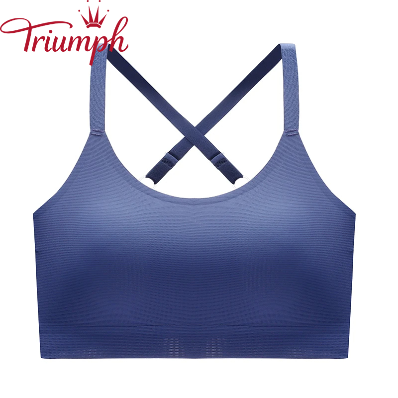 Triumph - Sutien sport subțire, din latex, fără cusături[75A-110E]