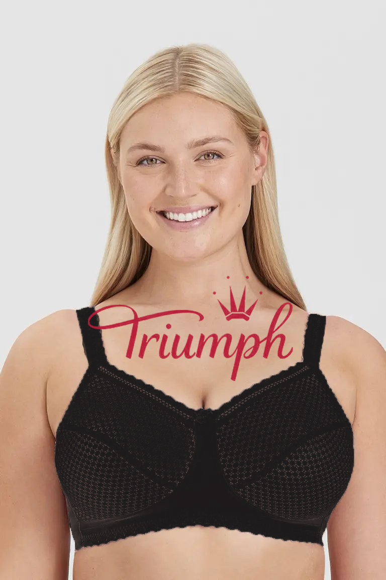 Triumph - 3 csomagos (75A-120F) 💝 Kényelmes puha csipke melltartó