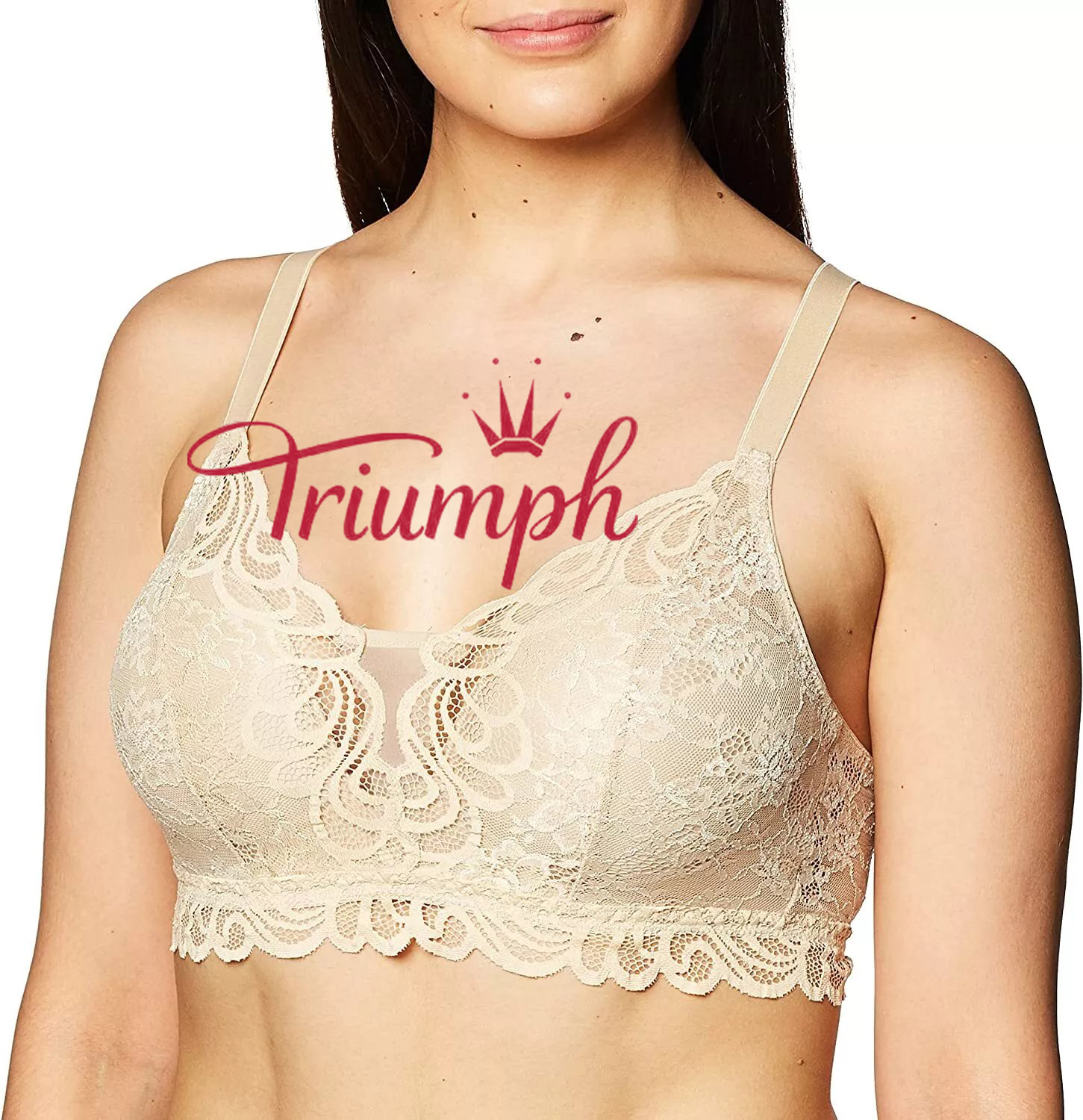Triumph® – 3 szt💖50% sleva✨2024 nowy regulowany seksowny koronkowy biustonosz w dużym rozmiarze[65A-120H]