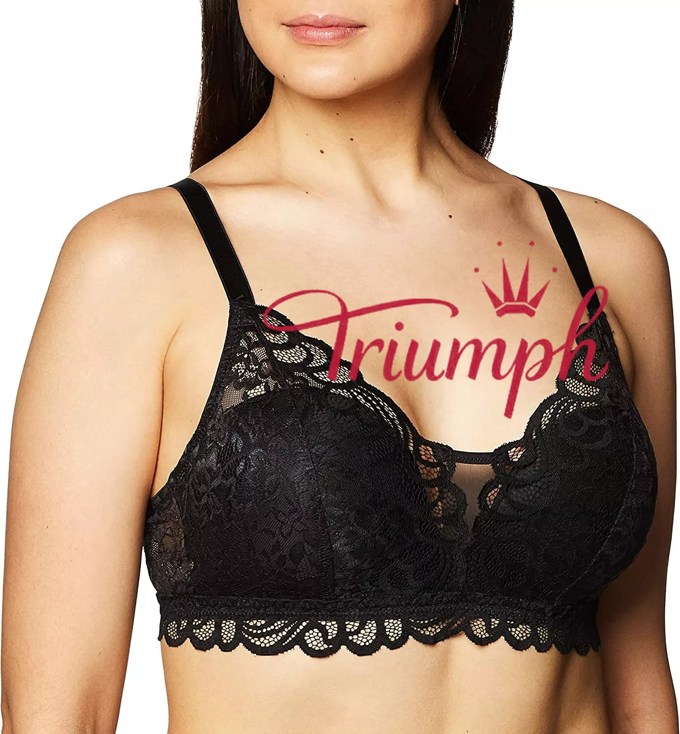 Triumph® – 3 szt💖50% sleva✨2024 nowy regulowany seksowny koronkowy biustonosz w dużym rozmiarze[65A-120H]
