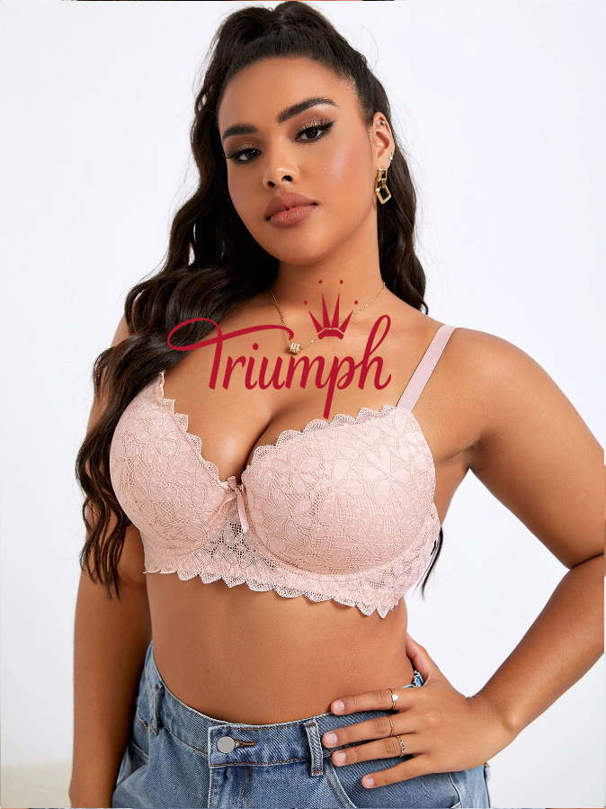 Triumph - (3 db) molett csipke melltartó