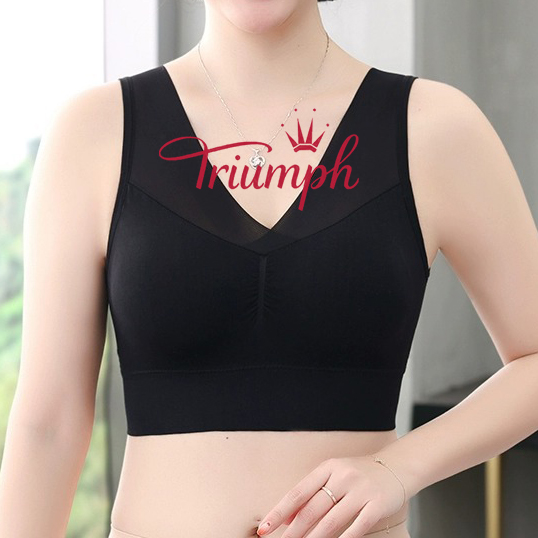 Triumph - (3 db) Nincs drót hátsó sportmelltartó