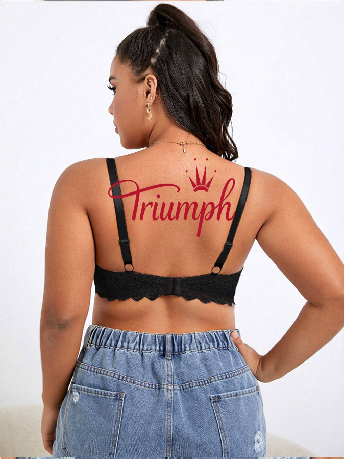 Triumph - (3 db) molett csipke melltartó