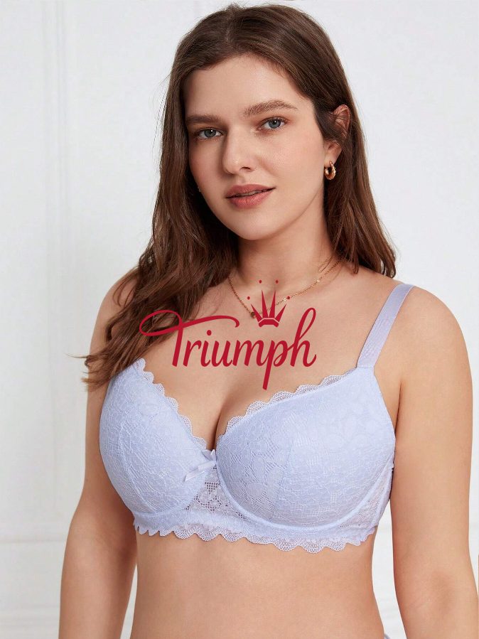 Triumph - (3 db) molett csipke melltartó