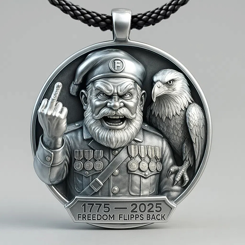 250th Anniversary Military Commemorative Necklace