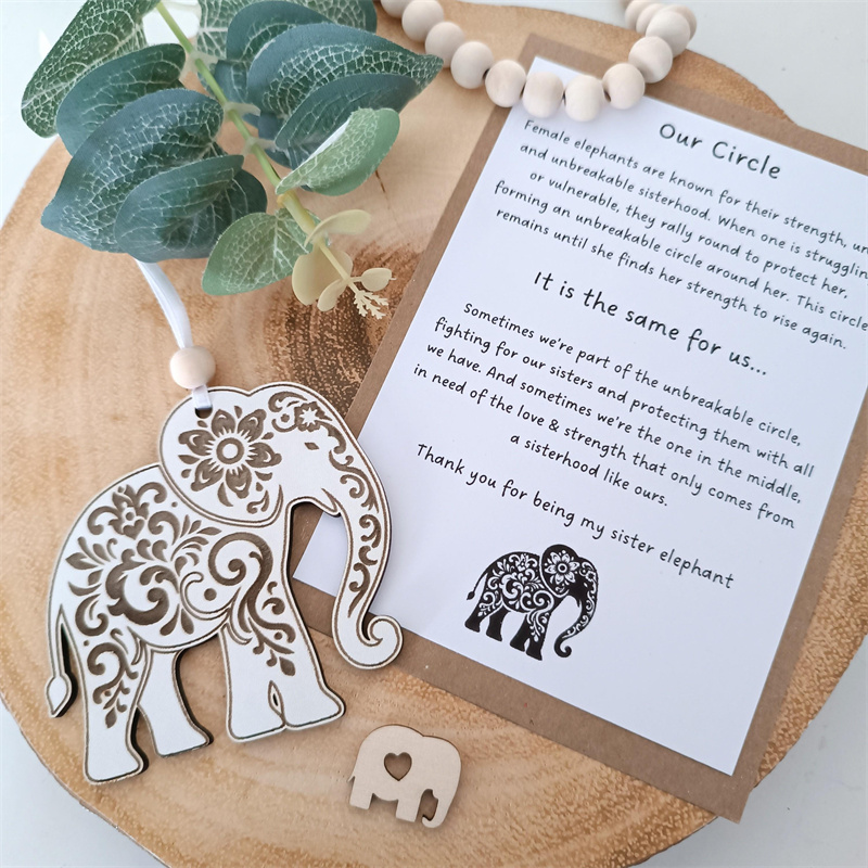 💖Friendship Gift 🐘Sisterhood Elephant