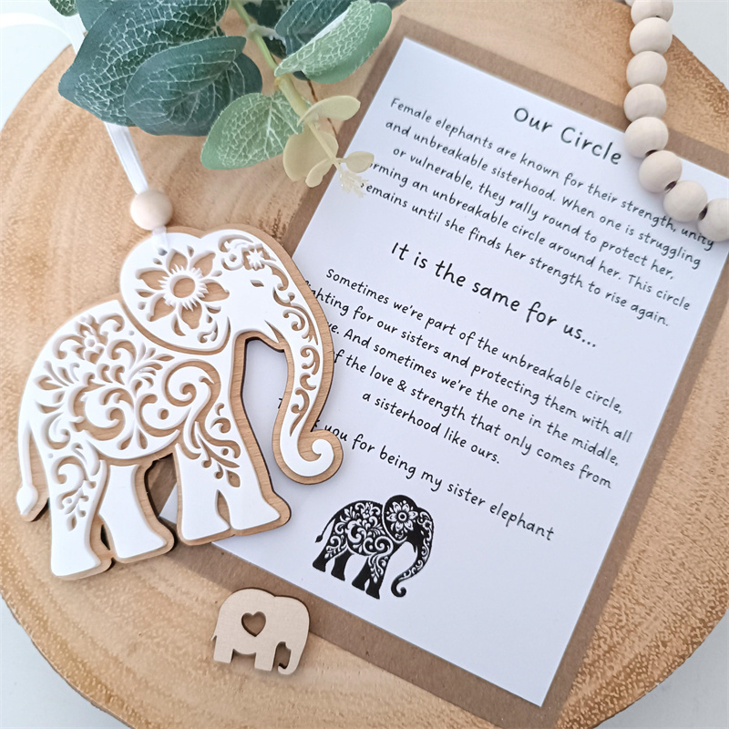 💖Friendship Gift 🐘Sisterhood Elephant