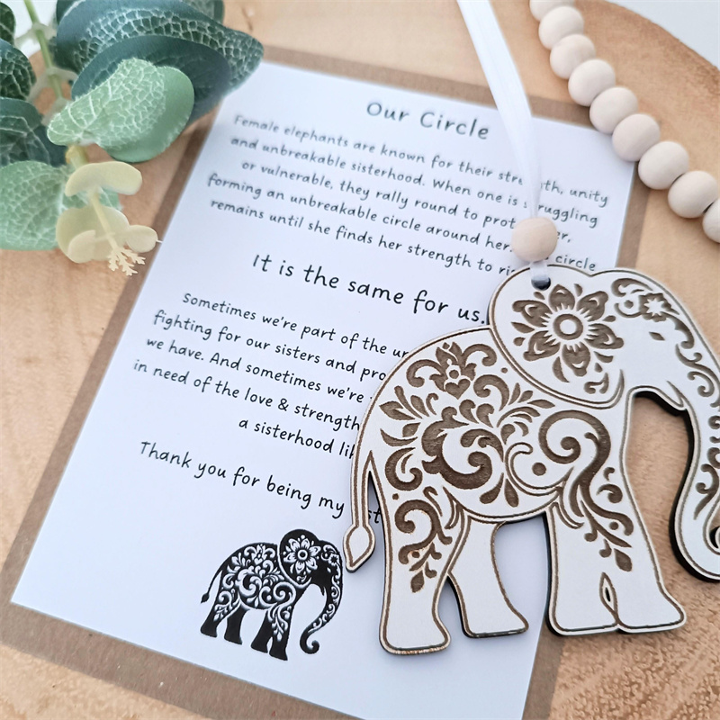 💖Friendship Gift 🐘Sisterhood Elephant