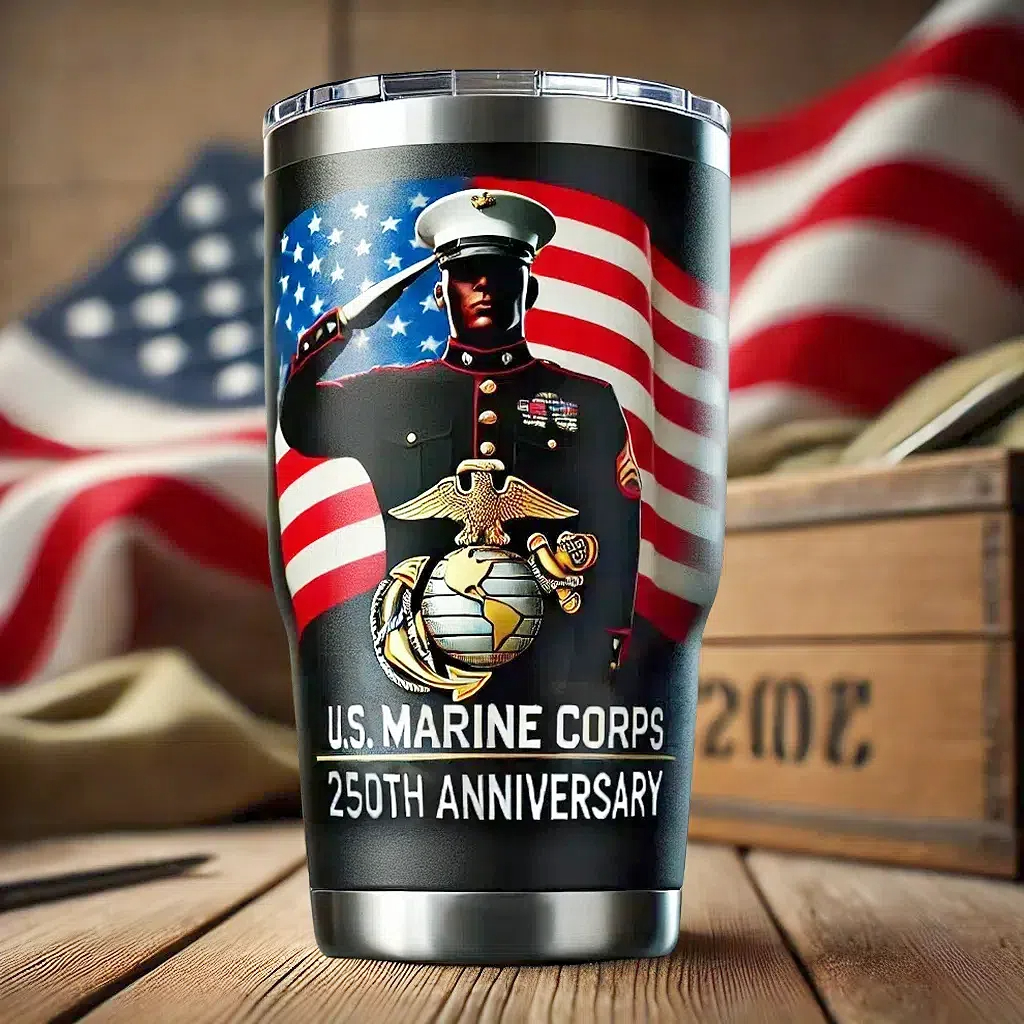 250th Anniversary U.S. Military Tumbler