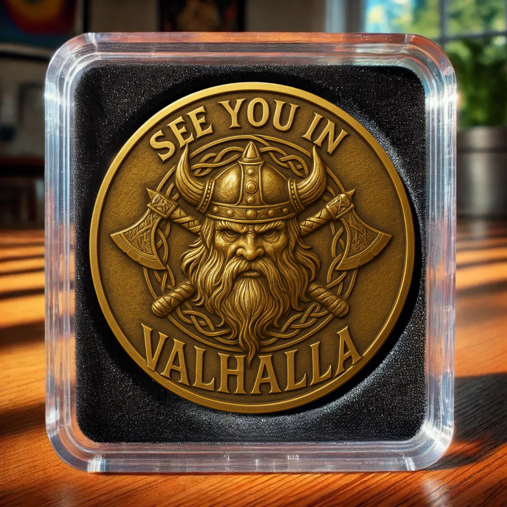 Viking Warrior Commemorative Coin