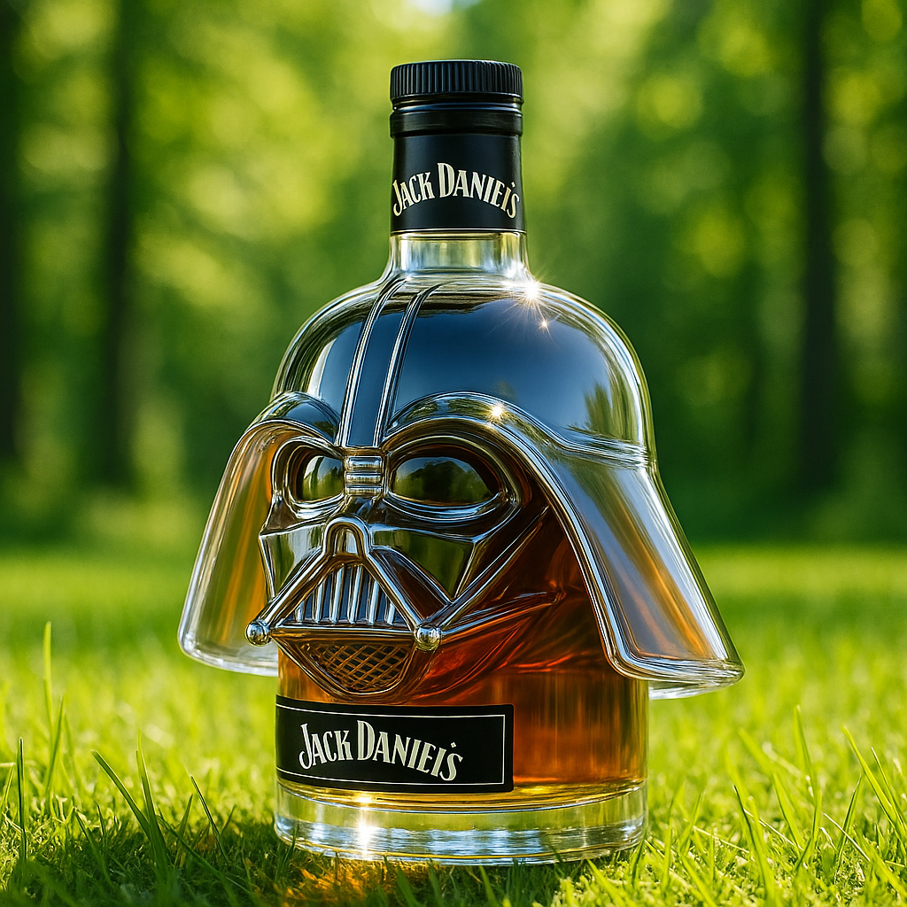 🔥Limited Edition🎁Darth Vader Helmet Whisky Bottle