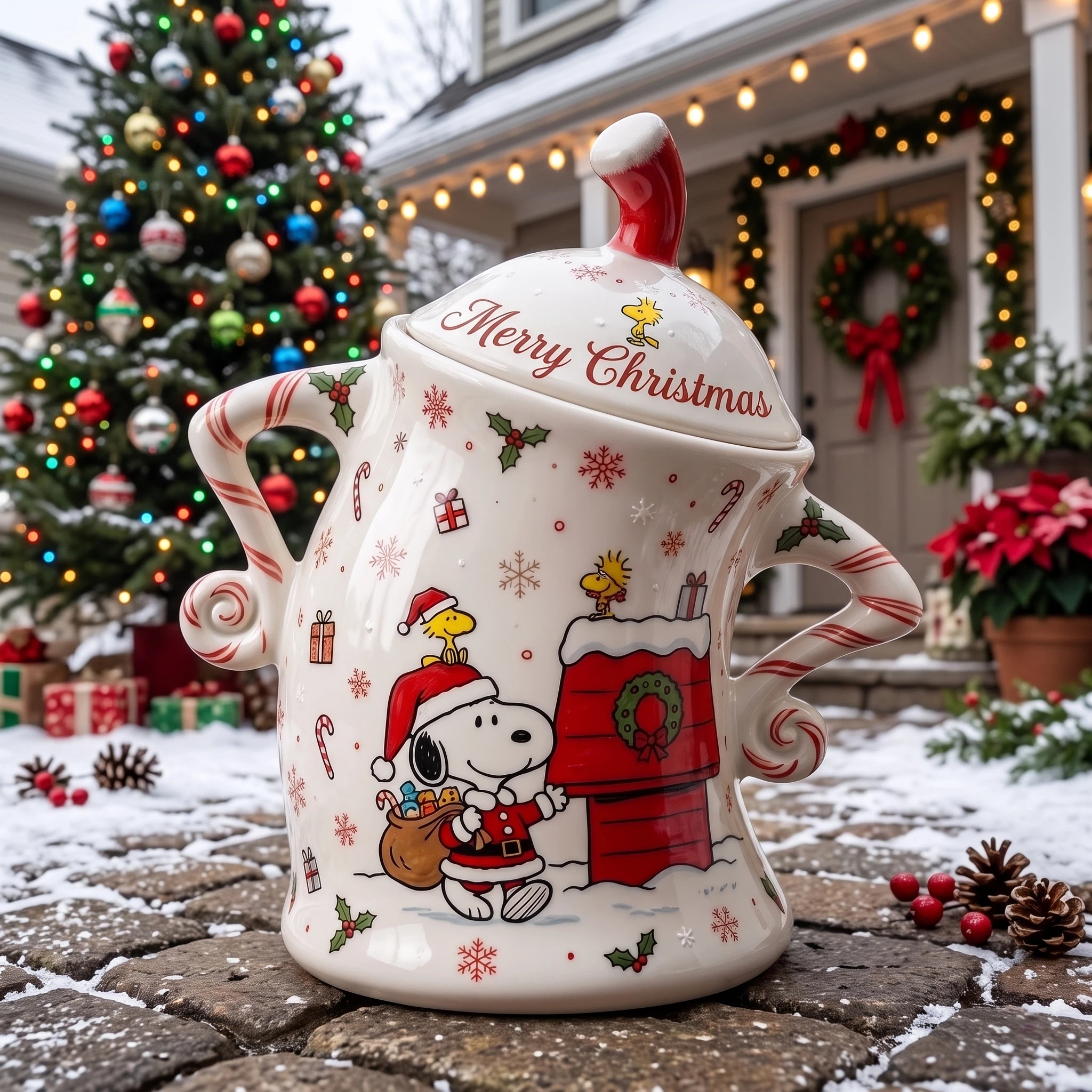 Sassy SNPY Christmas Canister with Attitude