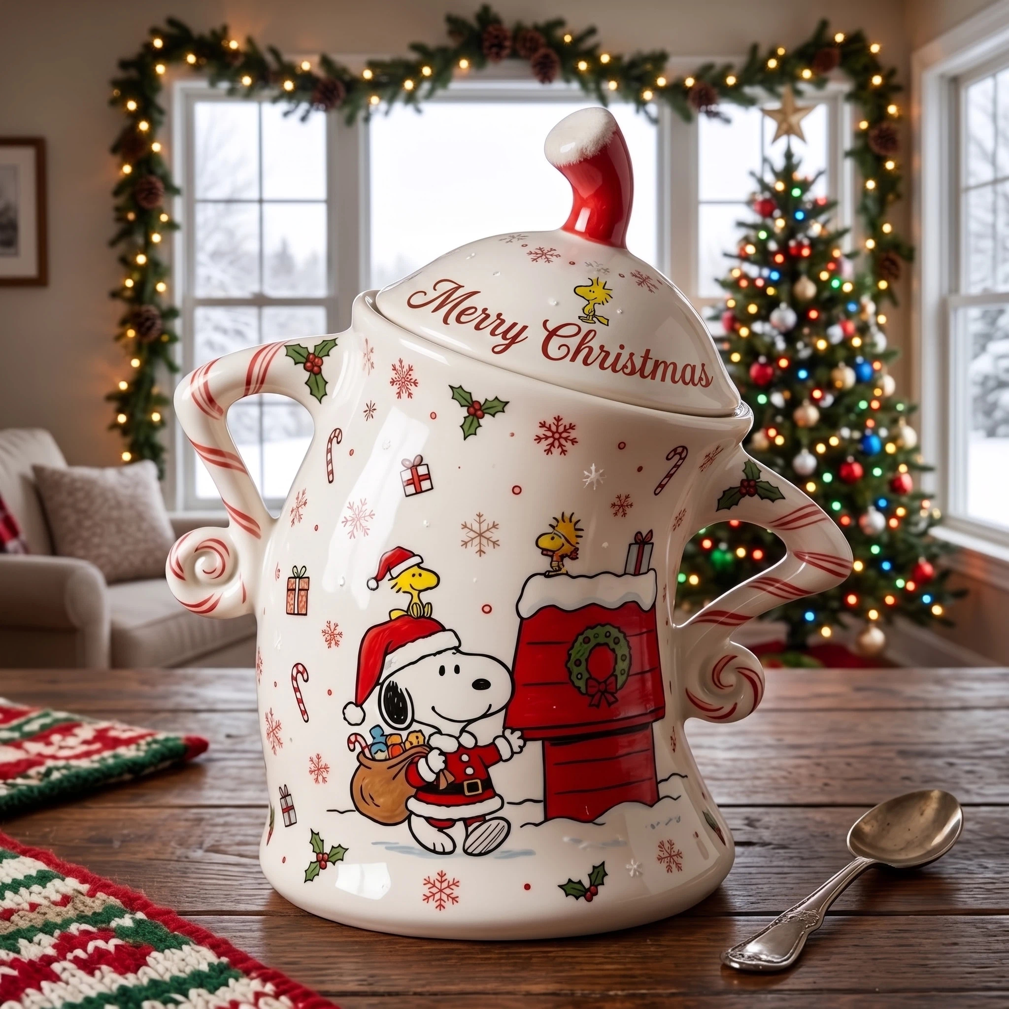 Sassy SNPY Christmas Canister with Attitude
