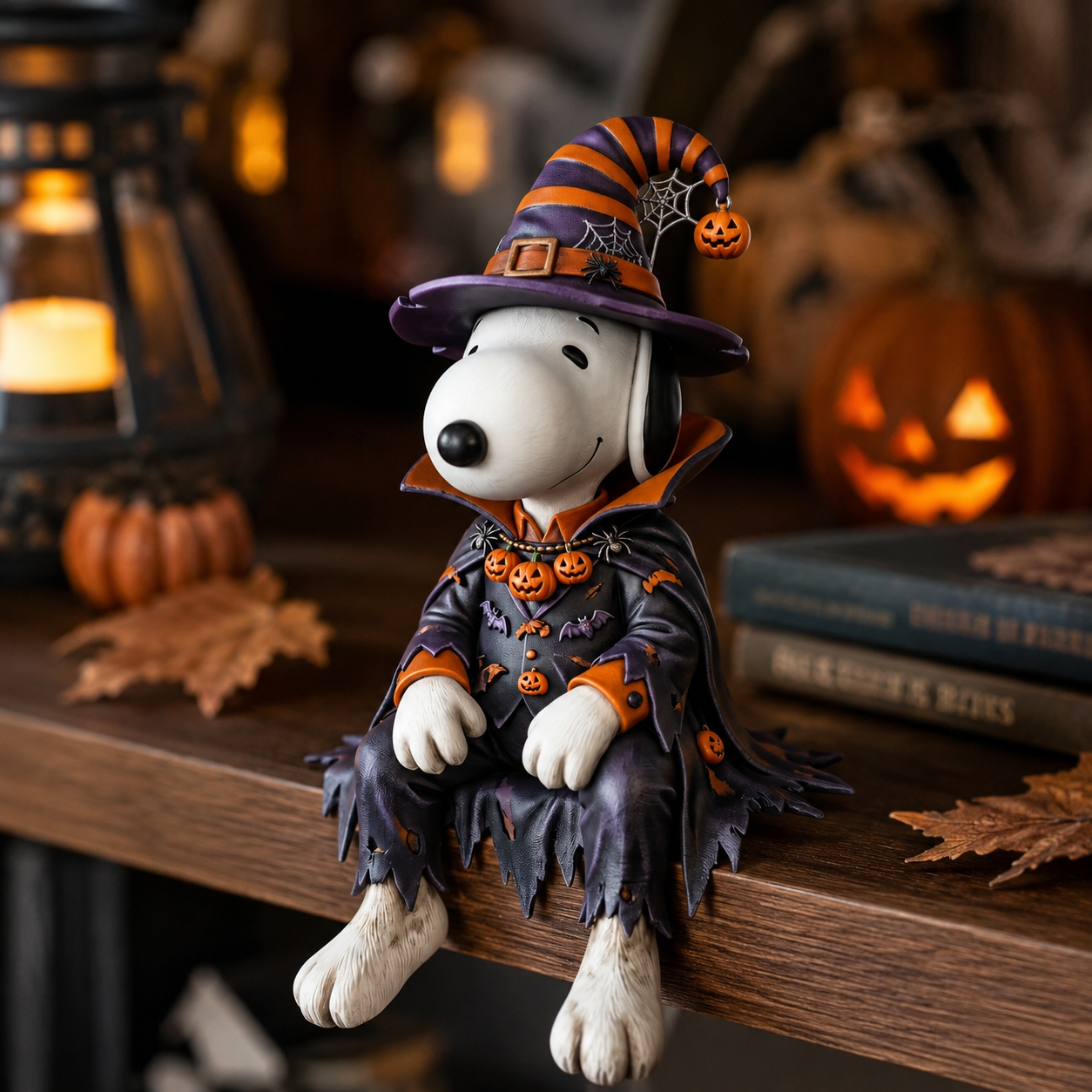 SNPY Halloween Bookshelf Sitter Figurine