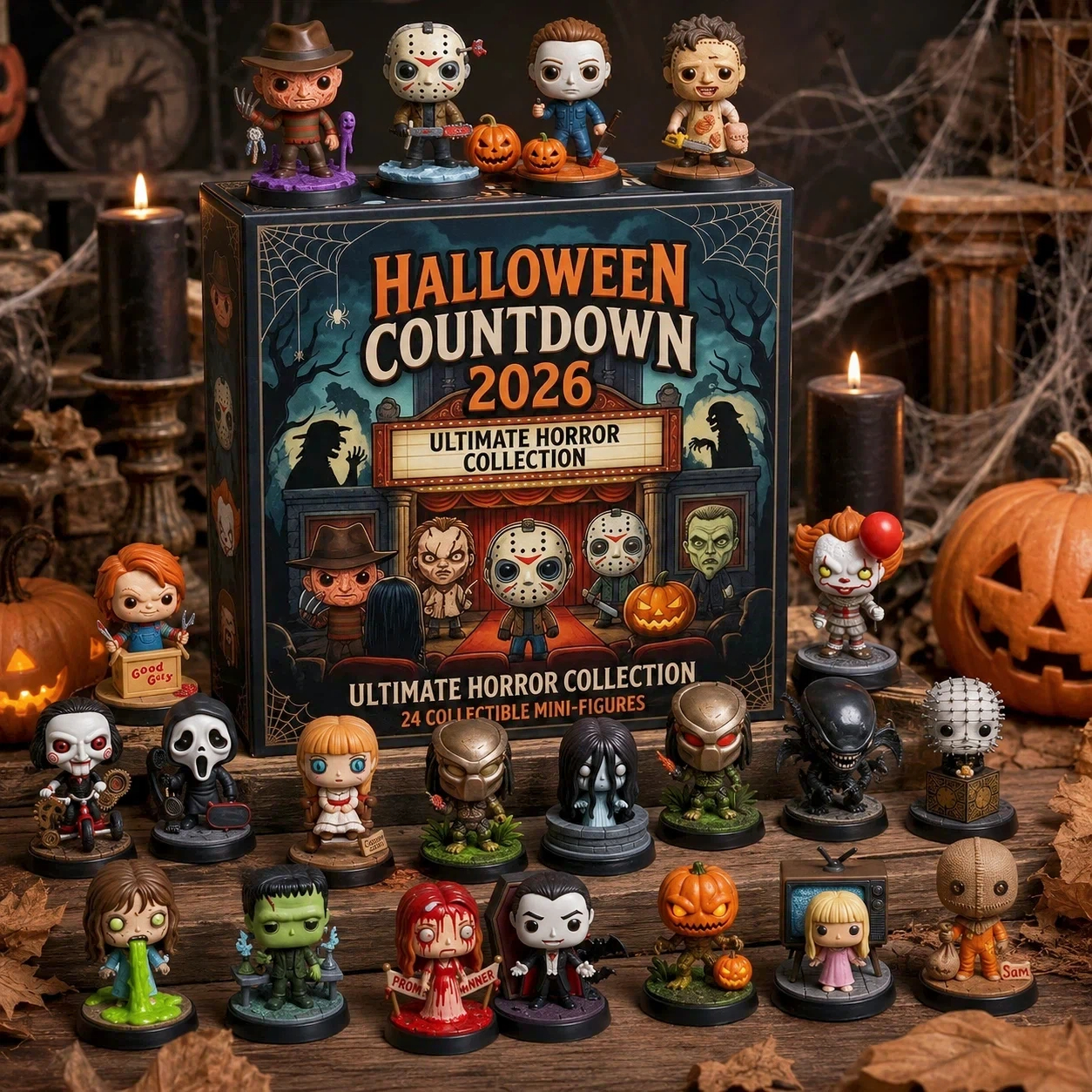 2026 Classic Horror Movies Arrive Calendar