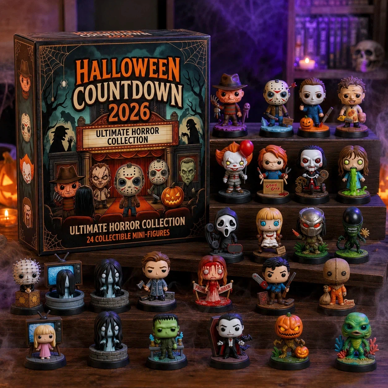 2026 Classic Horror Movies Arrive Calendar