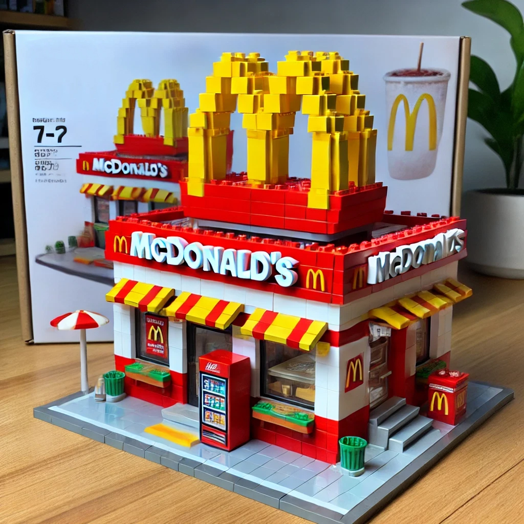 KFC & McDonald's Building Sets 