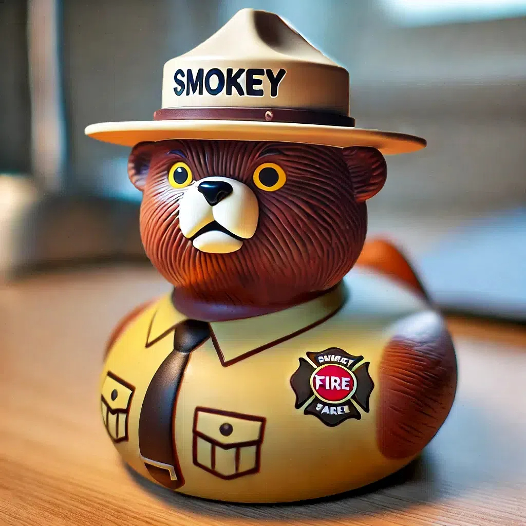 Smokey the Bear Duck
