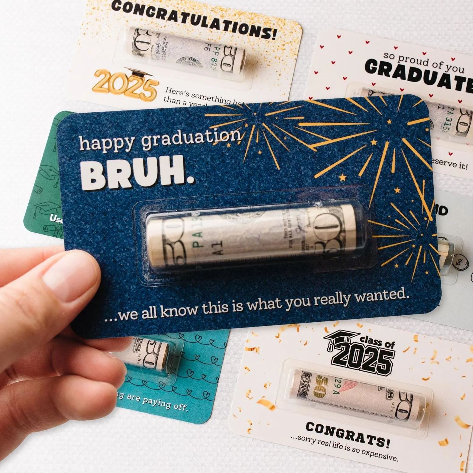Graduation Funny Cash Gift - Cute & Clever Money Holder