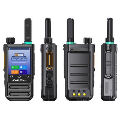 KaYoTom M77 Global Walkie-Talkie: Integrated with Bluetooth, WIFI, and GPS, Capable of Making Calls and Surfing the Internet, Compatible with Walkie-Talkie Platforms like REALPTT, POC-GLOBAL, and ZELLO