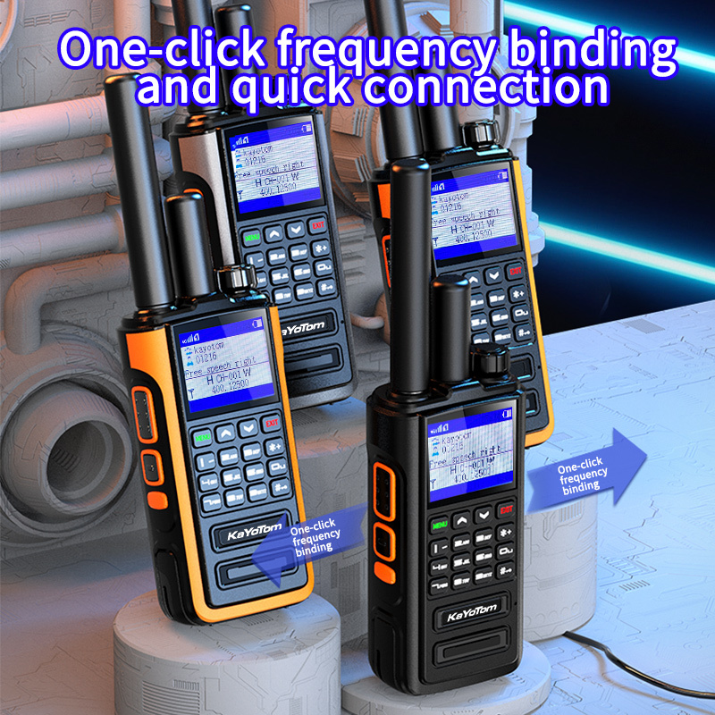 Kayotom walkie talkie: Reliable communication with Kayotom walkie talkie.