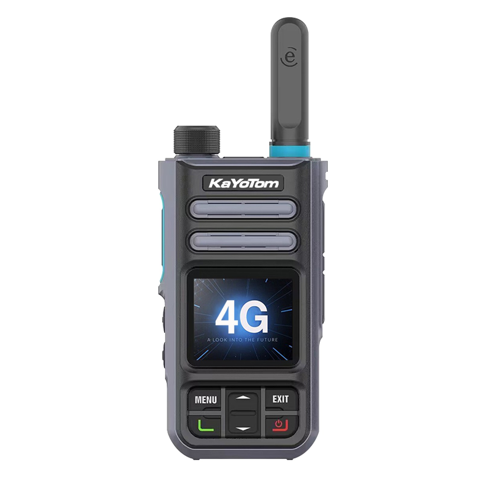KaYoTom M16 Global Push To Talk (PTT) Walkie-Talkie with Bluetooth / WIFI / GPS