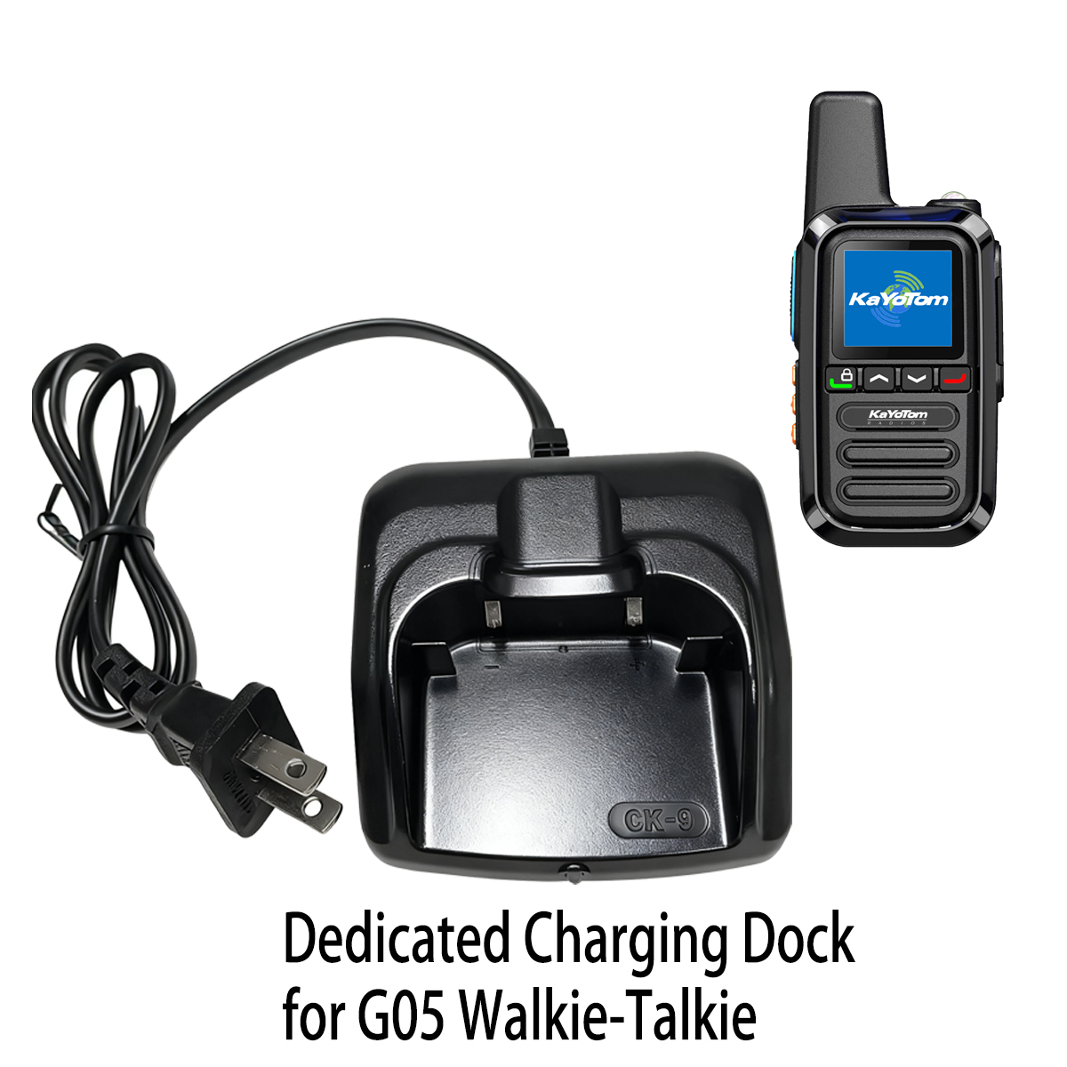 KaYoTom G05 Desktop Charger for Walkie-Talkies