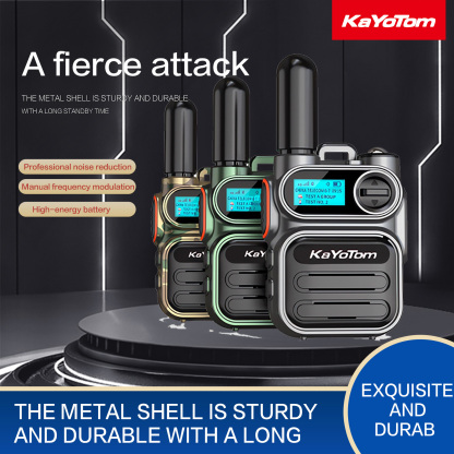 Premium walkie talkies for adults – best in class for hiking, camping, and group activities