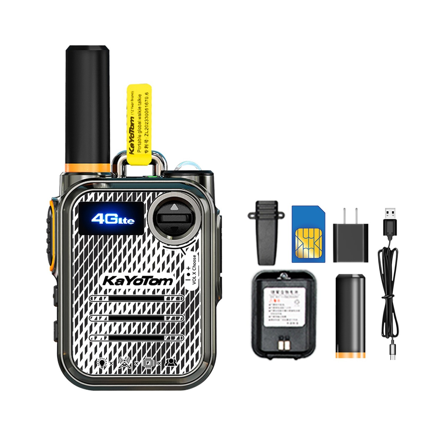 Long range walkie talkies-Kayotom global walkie talkie-Unlimited Range
