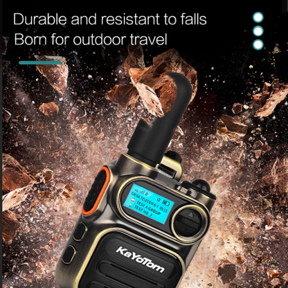 Long-distance walkie talkie with NOAA weather alerts – essential for emergency preparedness