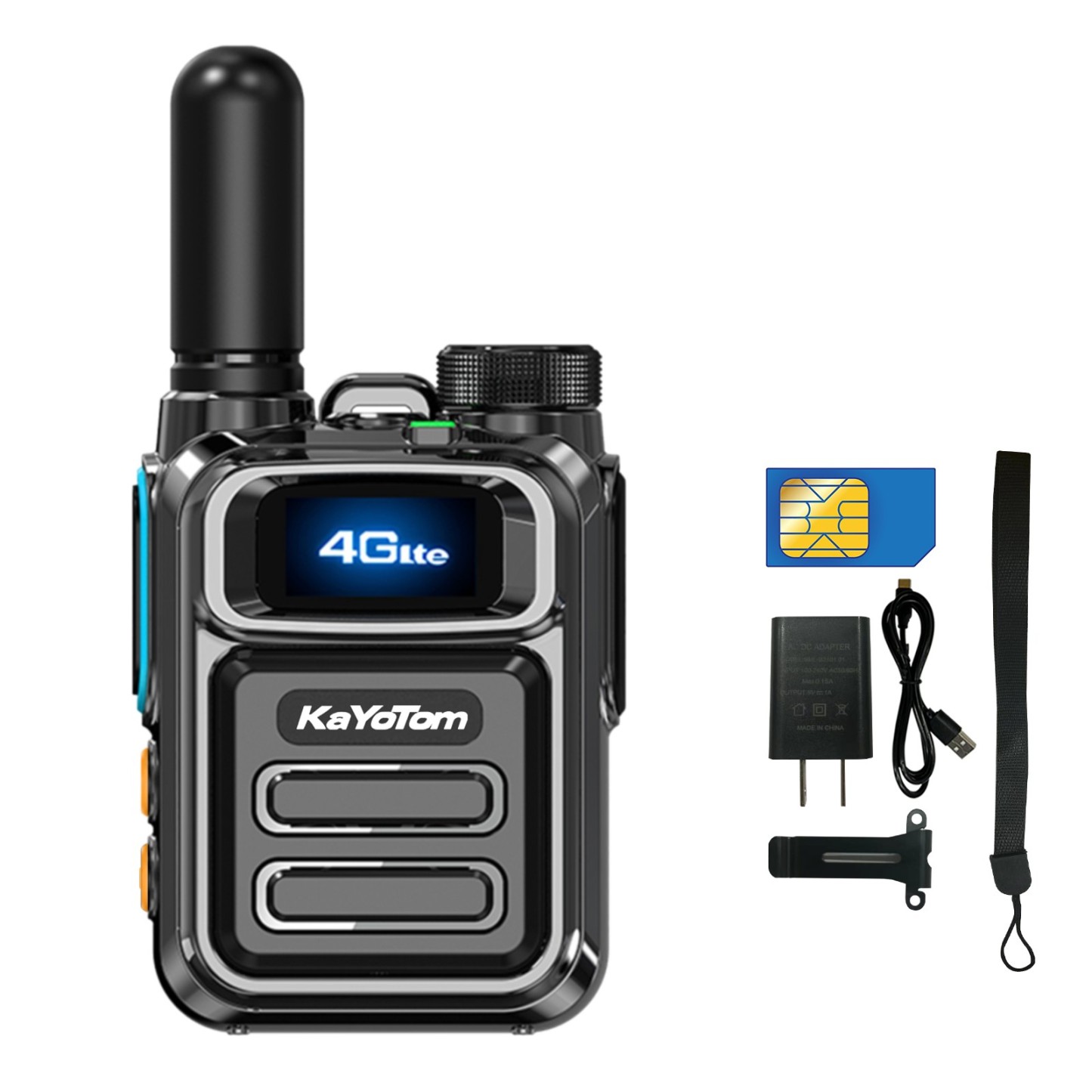 KaYoTom M05 Walkie Talkie Compact Size for Travel and Hiking