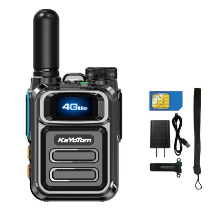 KaYoTom M05 Walkie Talkie Compact Size for Travel and Hiking