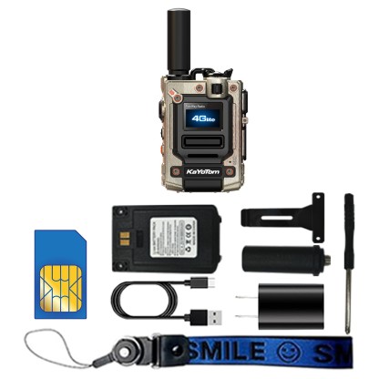 KaYoTom M08 4G Global Walkie-Talkie - Compact Design, 5,000-Mile Range, Advanced PTT Functionality