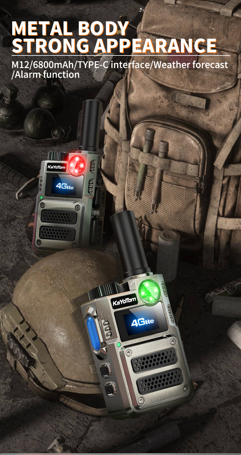 4G Walkie-Talkie - Enjoy High-Speed Communication and a New Experience of Smart Walkie-Talkie