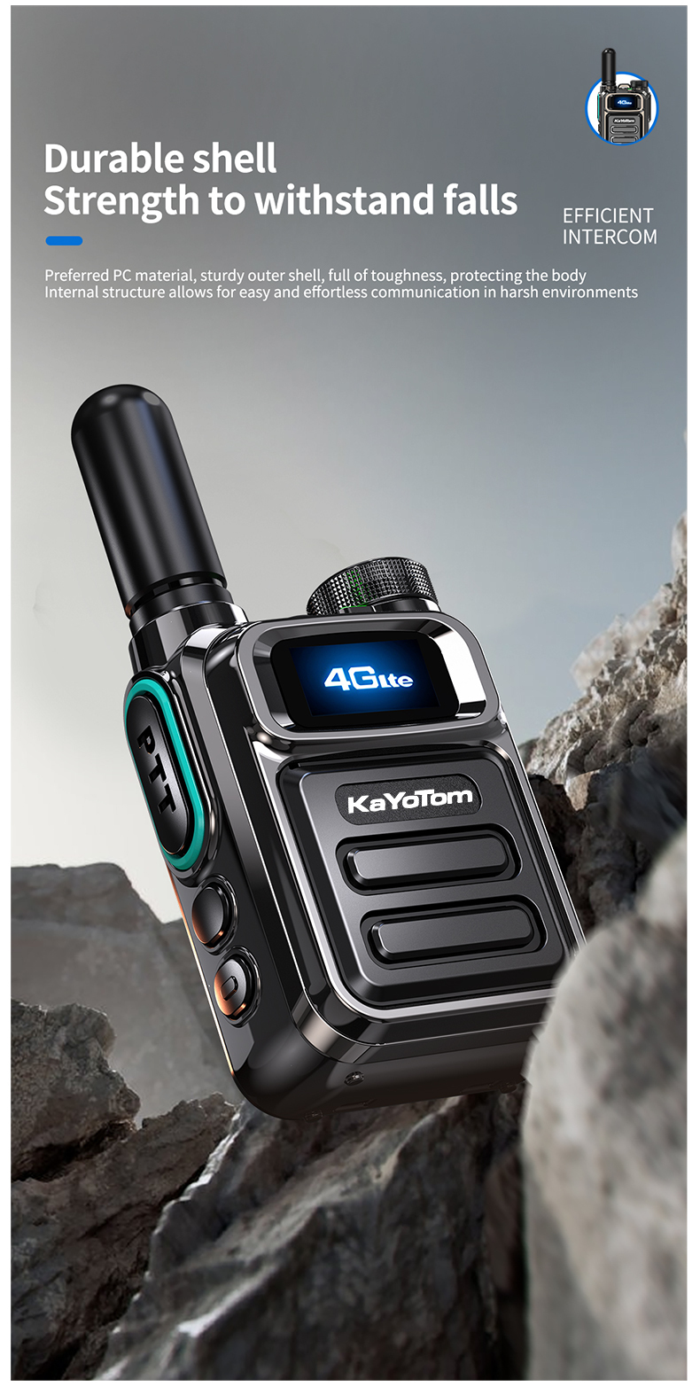 KaYoTom M05 Walkie Talkie Fast Charging Technology Walkie Talkie