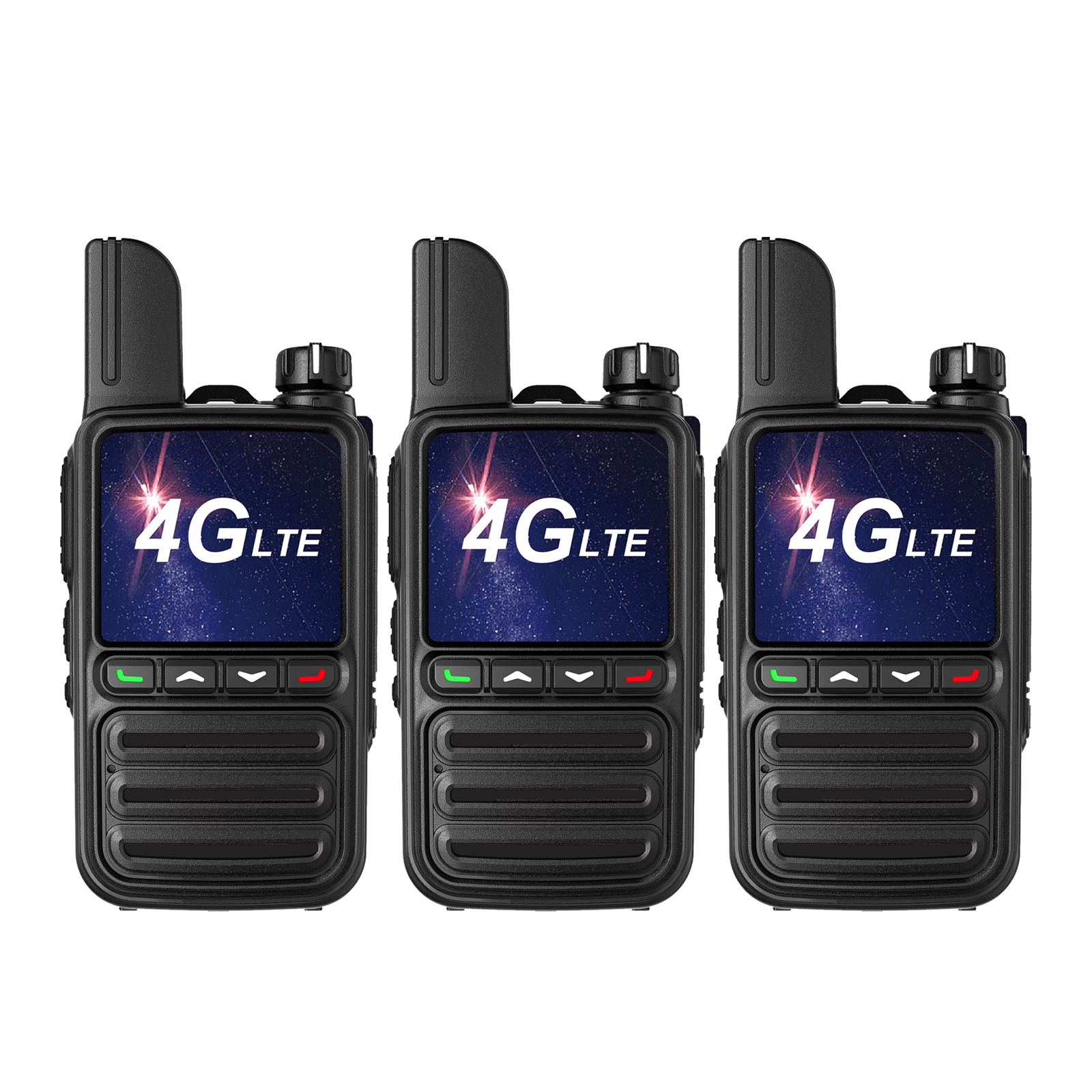 KaYoTom G08 Global Walkie Talkies Unlimited Range PTT Push-to-Talk Over Cellular Nationwide 5000 Miles POC 4G Handheld Long Range Two Way Radio for Team Management