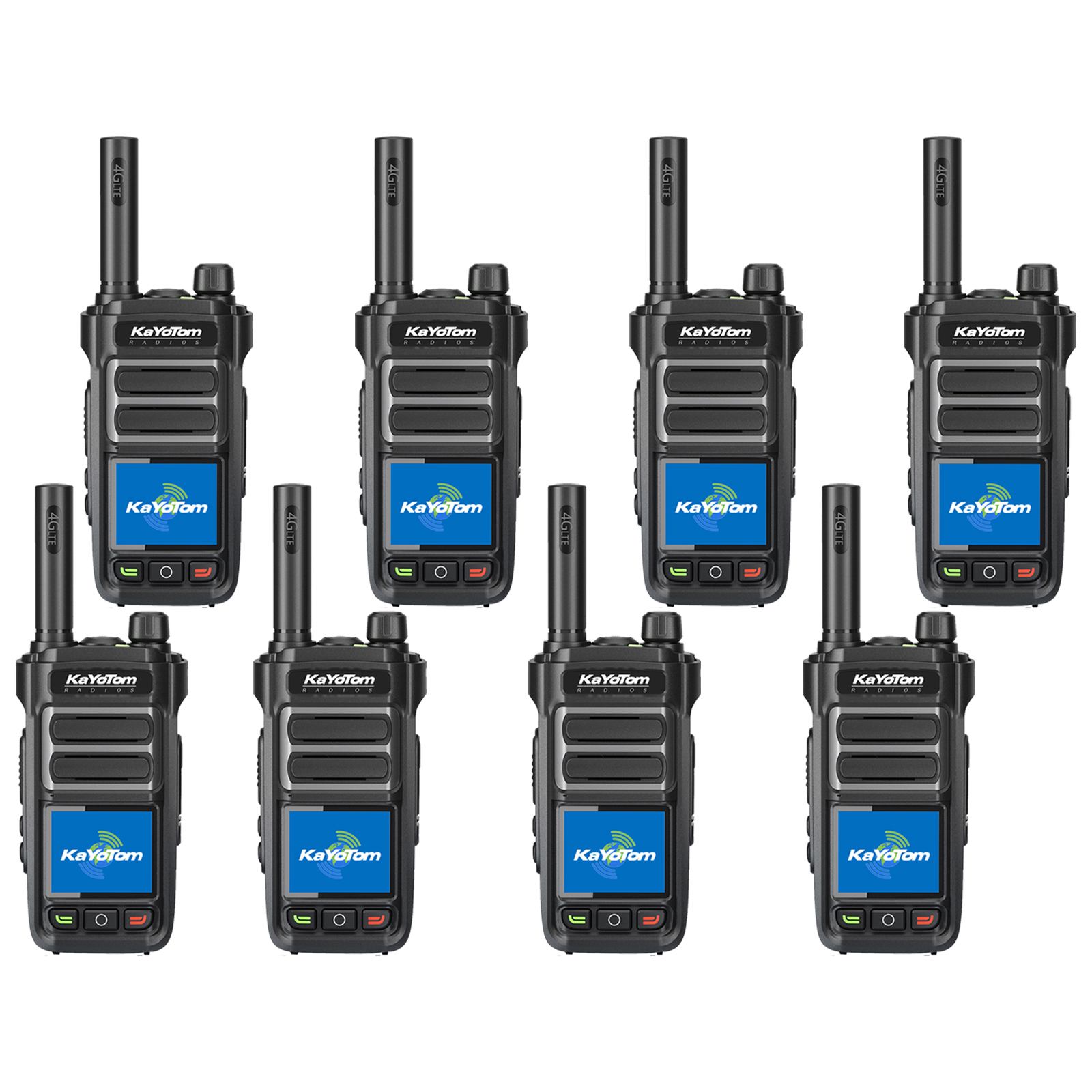 KaYoTom G07 Global Walkie Talkie – Unlimited Range PoC Radio with Nationwide Coverage, 4G LTE Network, Clear Voice & Secure Communication for Outdoor, Business & Emergency Use
