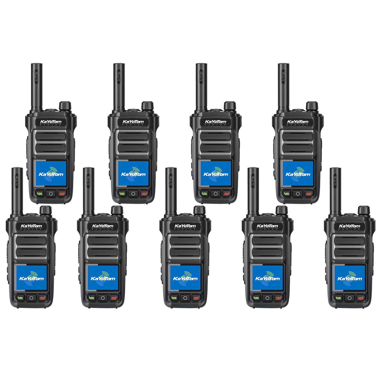 KaYoTom G07 Global Walkie Talkie – Unlimited Range PoC Radio with Nationwide Coverage, 4G LTE Network, Clear Voice & Secure Communication for Outdoor, Business & Emergency Use