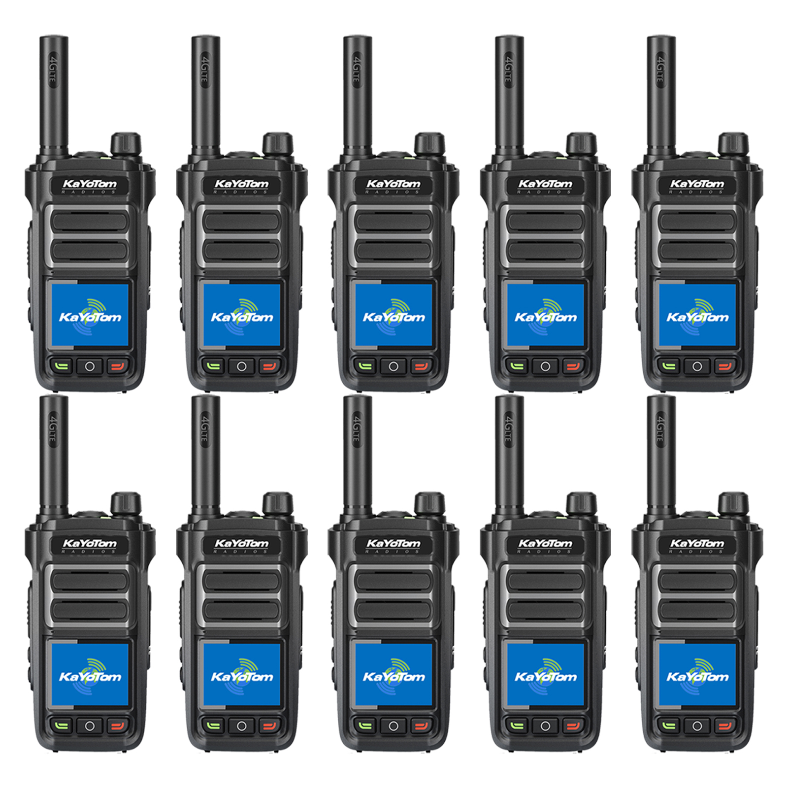 KaYoTom G07 Global Walkie Talkie – Unlimited Range PoC Radio with Nationwide Coverage, 4G LTE Network, Clear Voice & Secure Communication for Outdoor, Business & Emergency Use