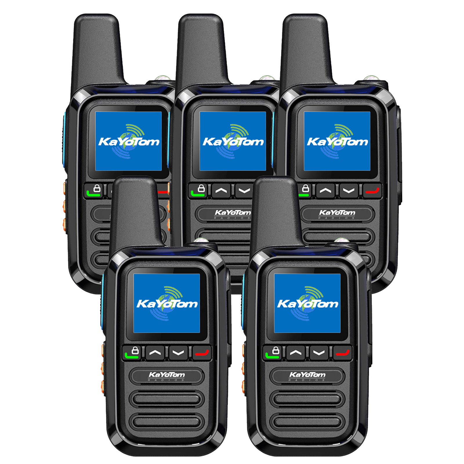 KaYoTom G05 Global Walkie Talkie – Durable LTE & POC Two-Way Radio for Outdoor, Emergency, Business & Personal Use