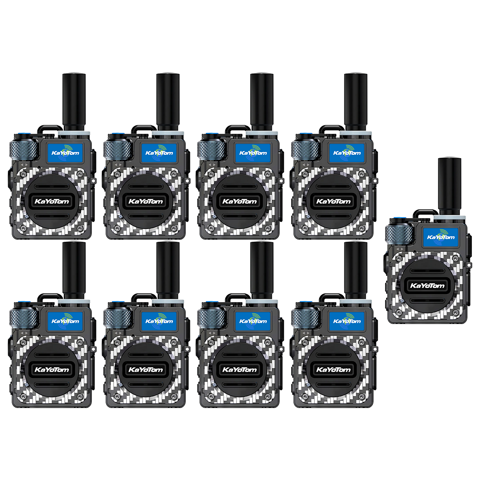KaYoTom M09 Global Walkie Talkie POC Radio Rugged Encrypted Long Range Two-Way Radio