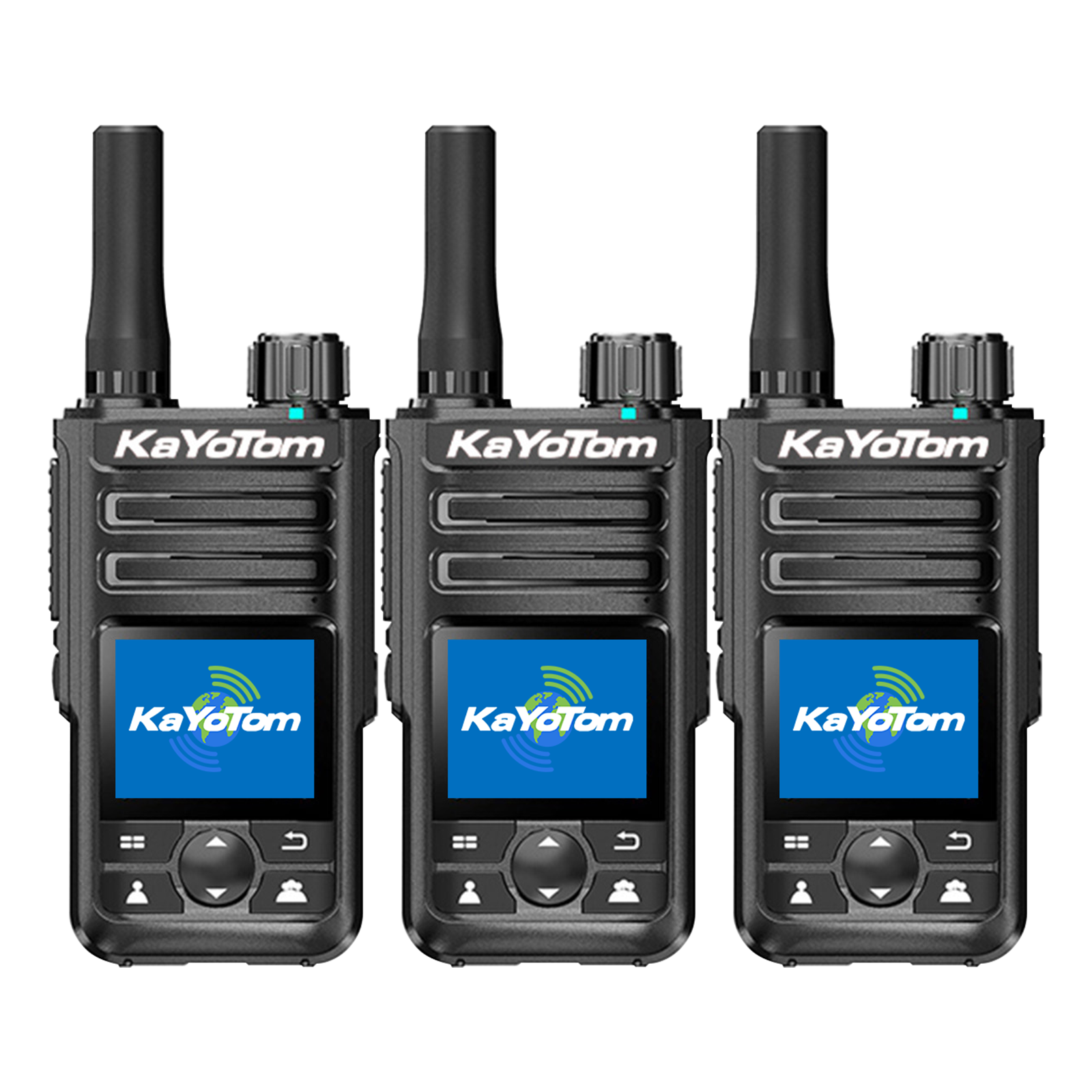 KaYoTom M14 Global Walkie Talkie POC Radio GPS Tracking Unlimited Range Encrypted Two-Way Radio