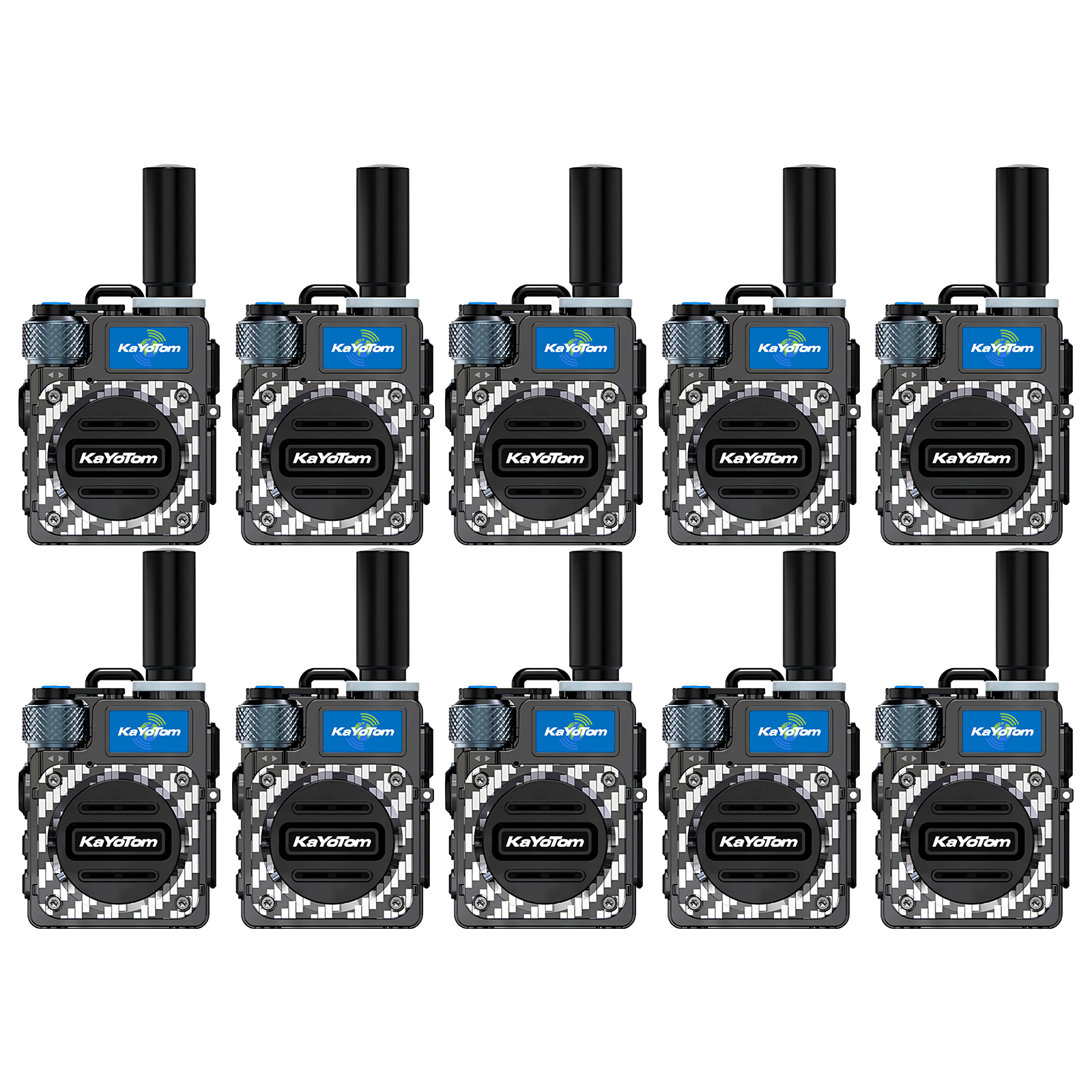 KaYoTom M09 Global Walkie Talkie POC Radio Rugged Encrypted Long Range Two-Way Radio