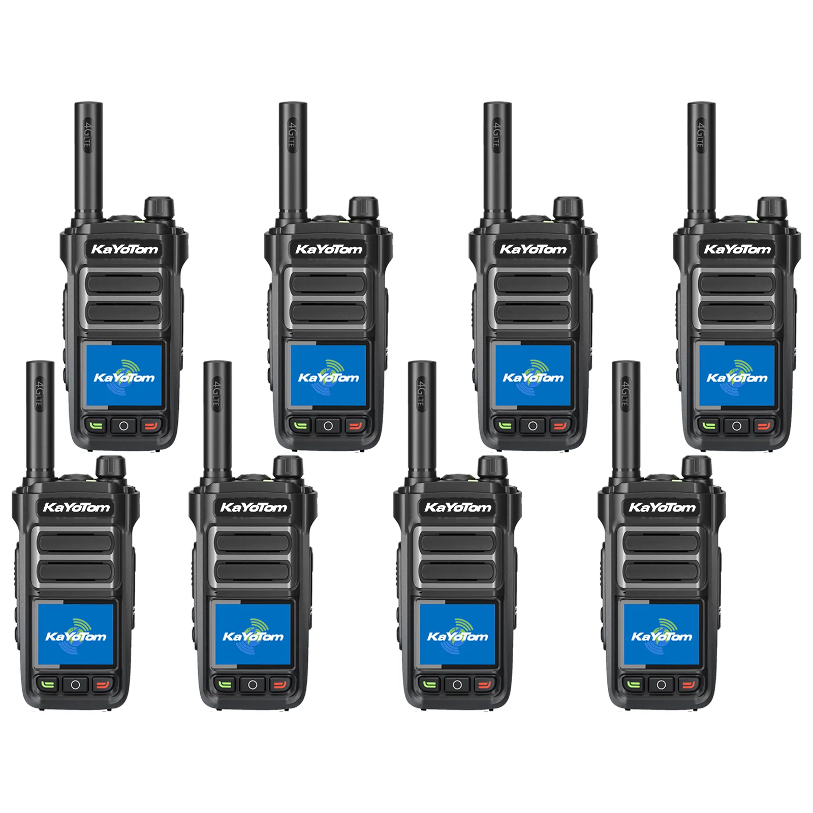 KaYoTom G07 Global Walkie Talkie 4G LTE POC Radio Long Range Two Way Radio