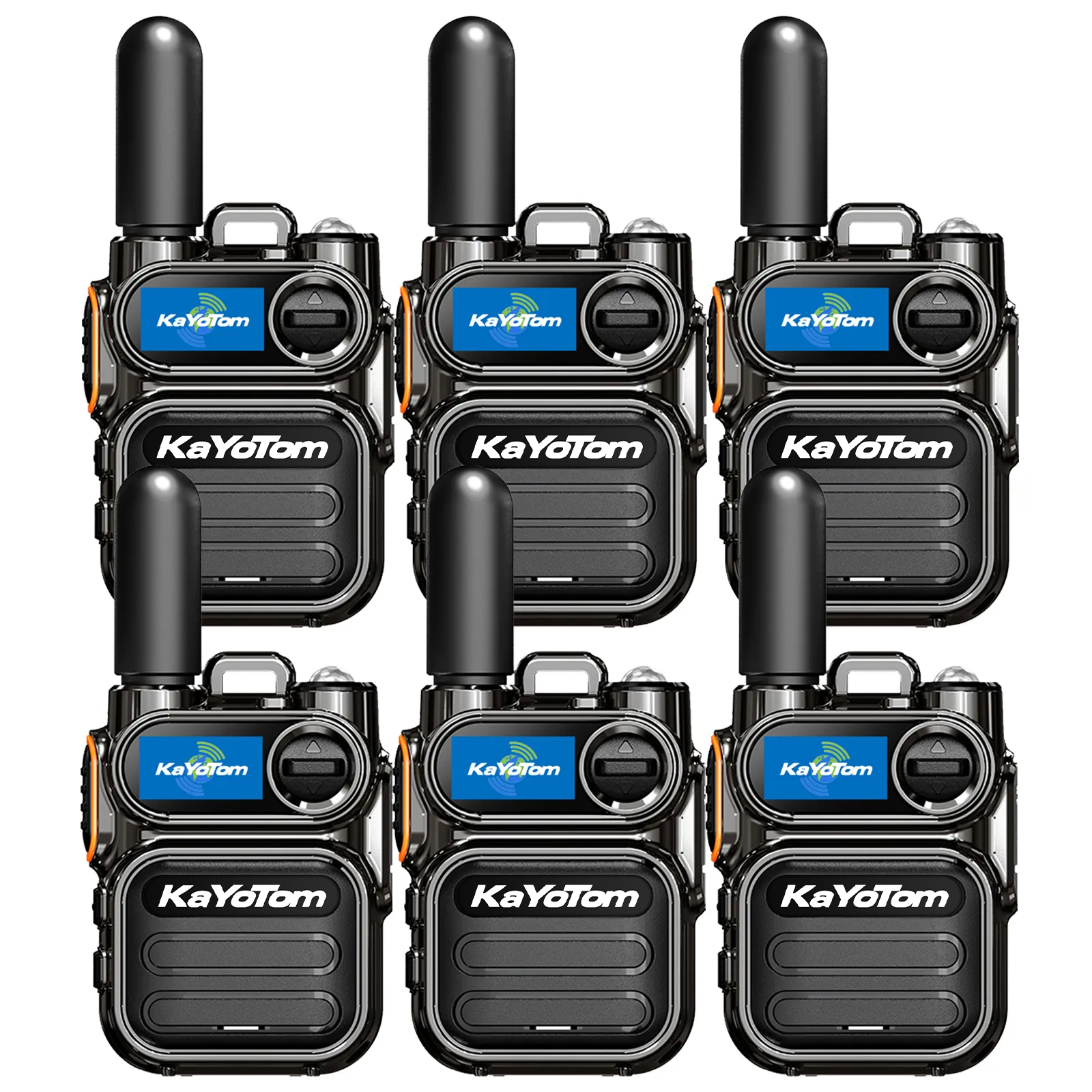 Kayotom M11 Global Walkie Talkie 4G LTE POC Radio Rugged Encrypted Two Way Radio