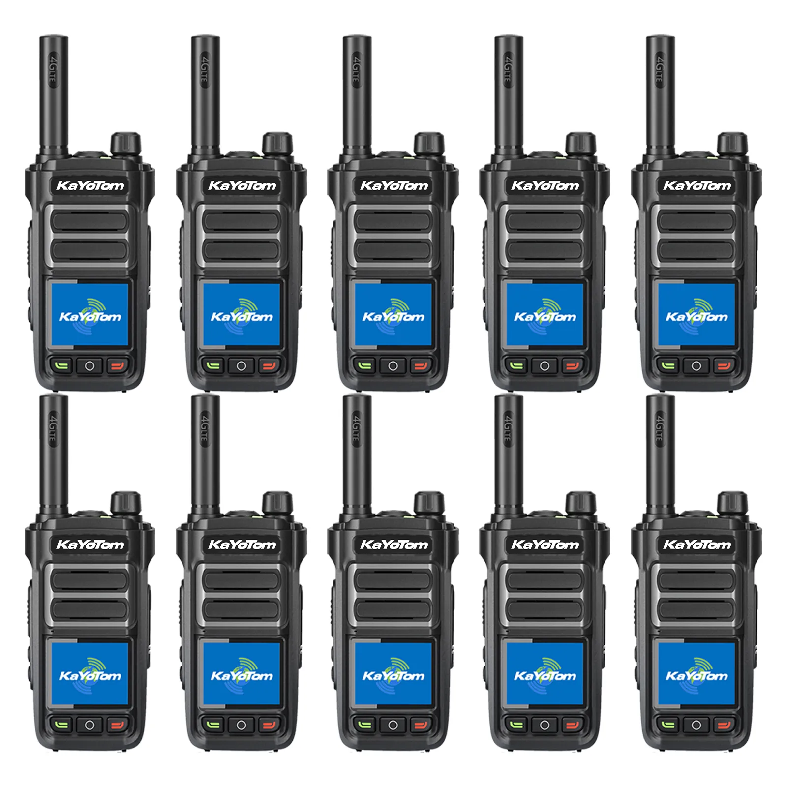 KaYoTom G07 Global Walkie Talkie 4G LTE POC Radio Long Range Two Way Radio